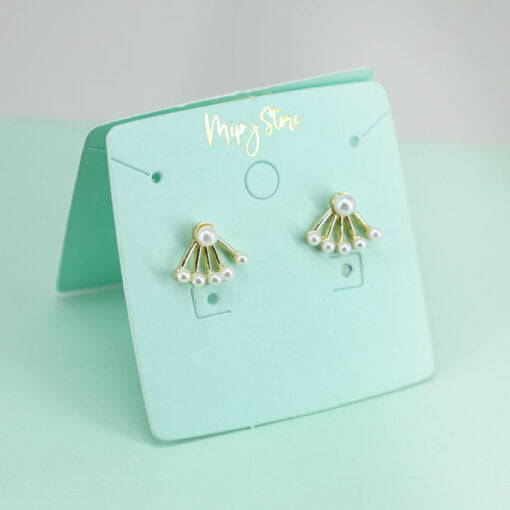 Born Pretty studs earing with 925 silver tip