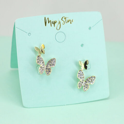 Clone Butterfly Studs Earing With Silver Tip