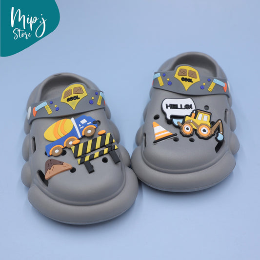 Cool Truck EVA clogs for kids