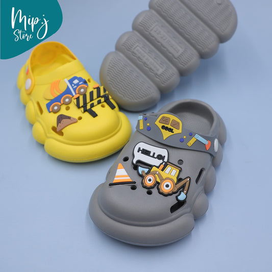 Cool Truck EVA clogs for kids