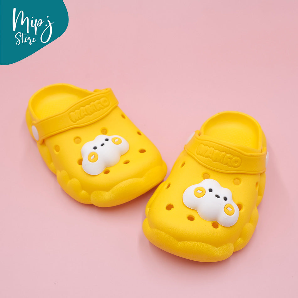 Cute Cloud clogs for kids pink