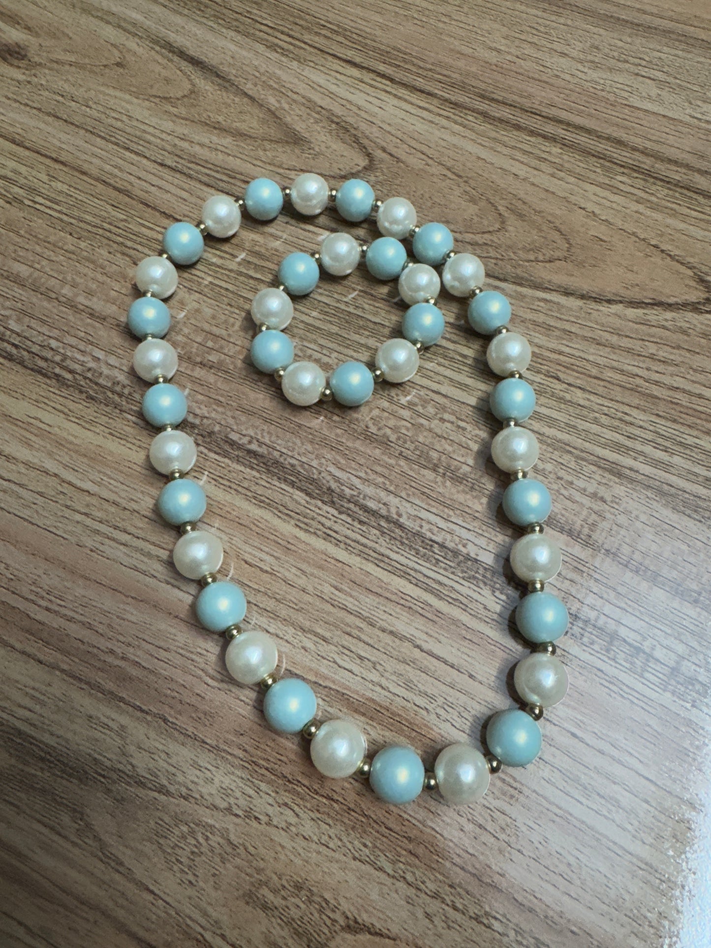 Big Pearl necklace and bracelet set