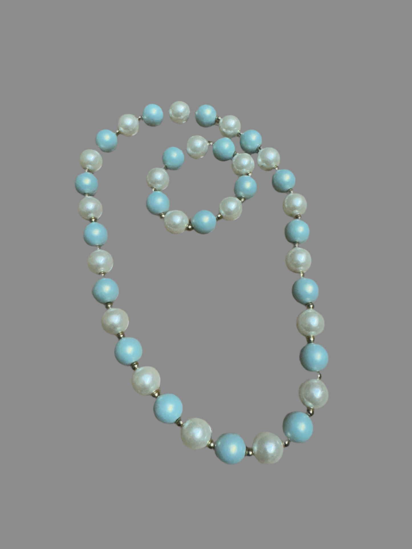 Big Pearl necklace and bracelet set