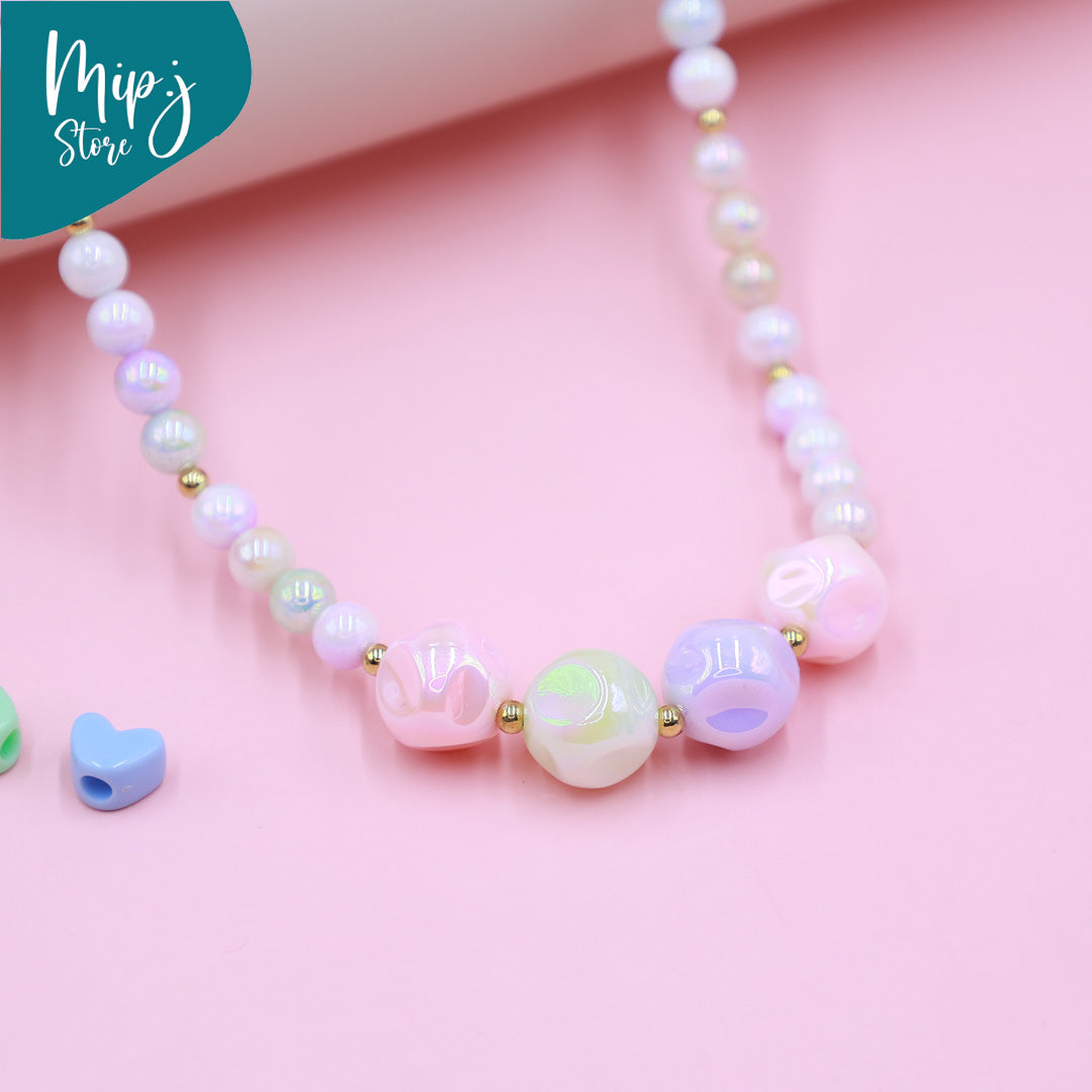 Fairy disney crystal necklace and bracelet set
