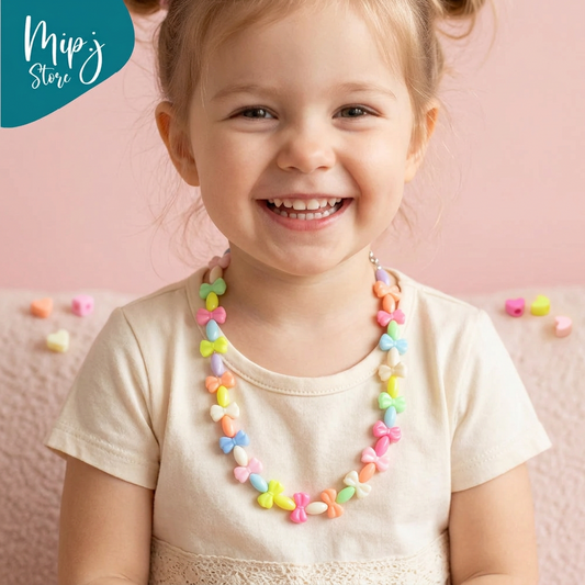 Frozen Bow Necklace