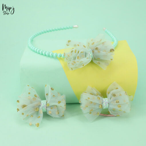 Hairband 3p Set Glitter