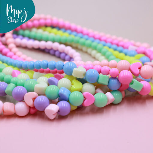 Hearts necklace and bracelet sets