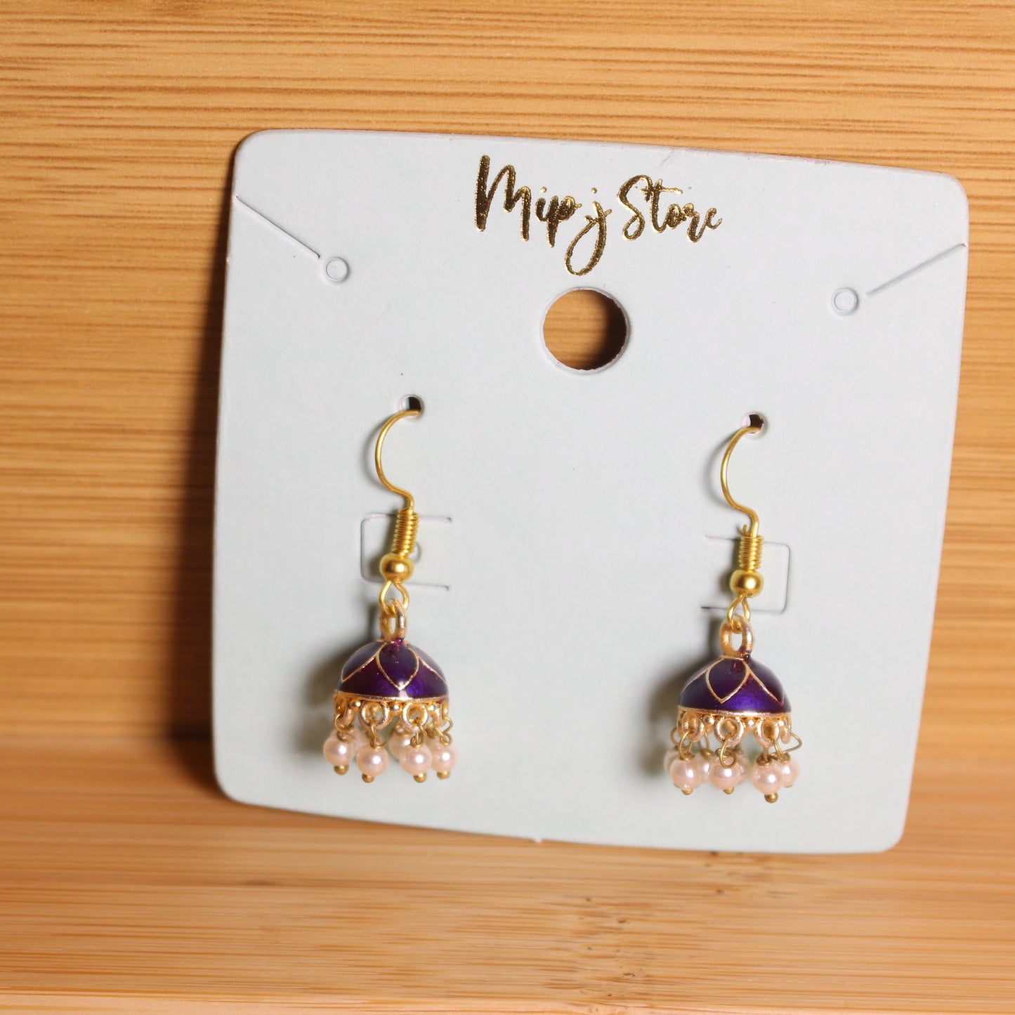 small jhumki  mina mix