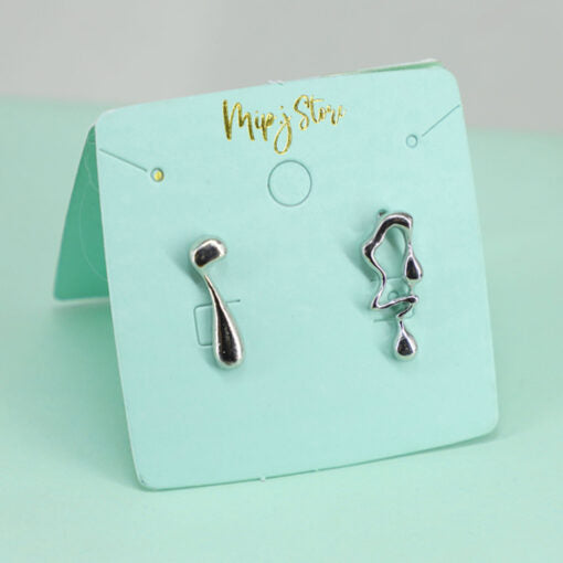 Odd Music studs earing with 925 silver tip