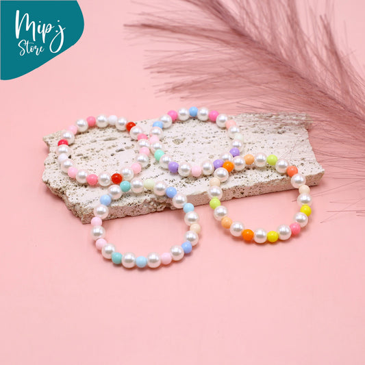 Rainbow bracelets for kids