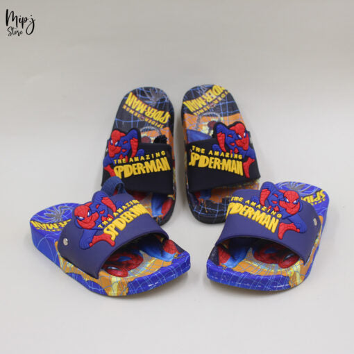 Spiderman Elastic Kids Slippers