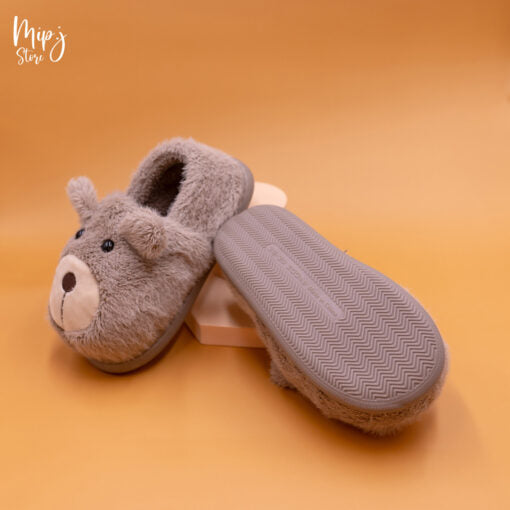 Teddy Bear Fur Shoes