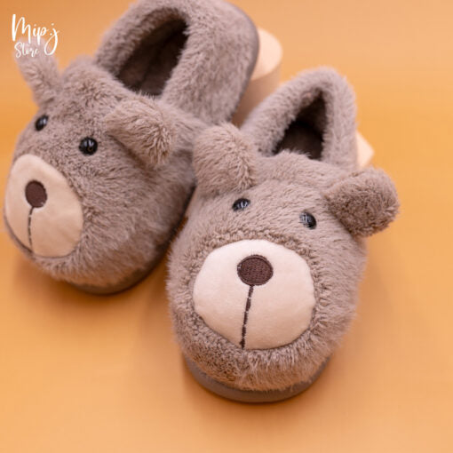 Teddy Bear Fur Shoes