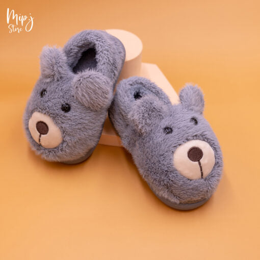 Teddy Bear Fur Shoes