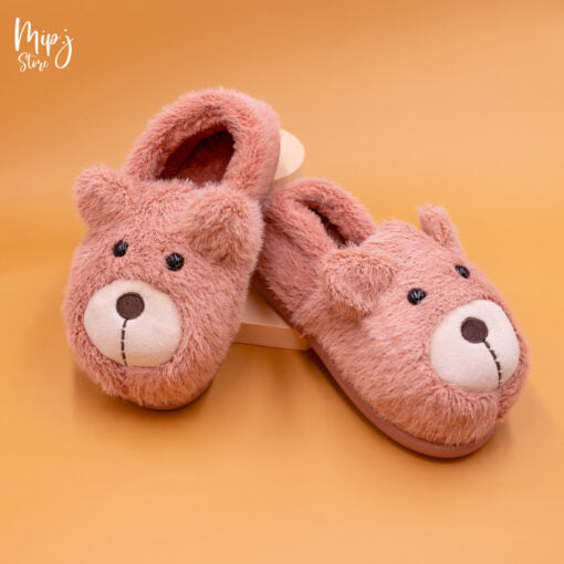 Teddy Bear Fur Shoes