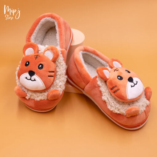 Tiger Velvet fur Shoes