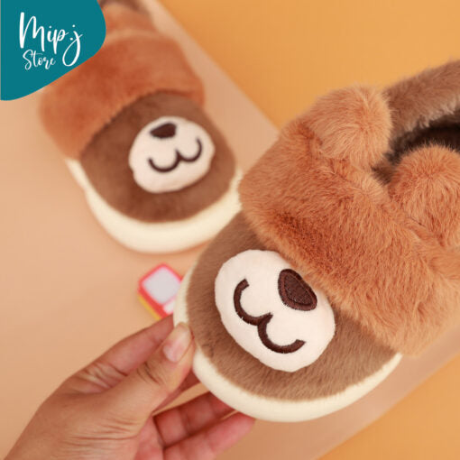 Animal Fur Shoes for kids