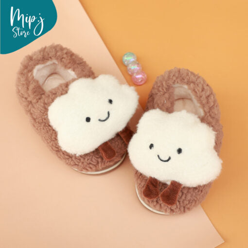 Cloud furry shoes for kids