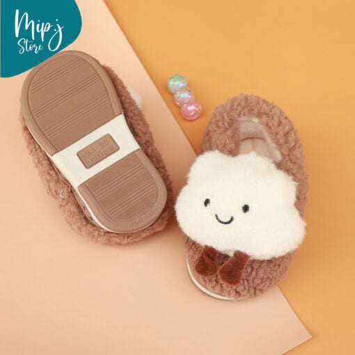 Cloud furry shoes for kids