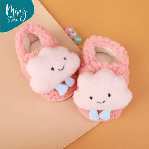 Cloud furry shoes for kids