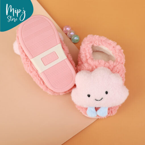 Cloud furry shoes for kids