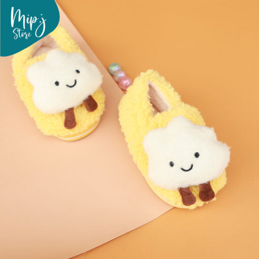 Cloud furry shoes for kids