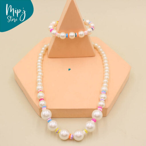 Disney Gradient Necklace Bracelet Set