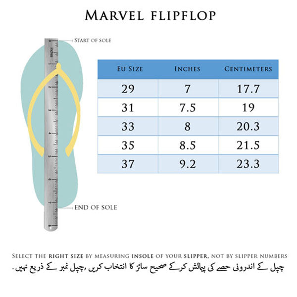 Marvel Flipflop for 5 TO 10 years