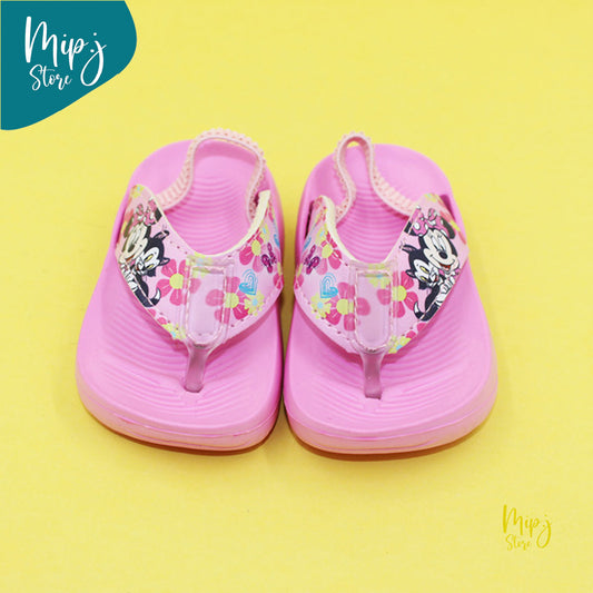 Mickey Minniy Back Strap flip flop for toddlers