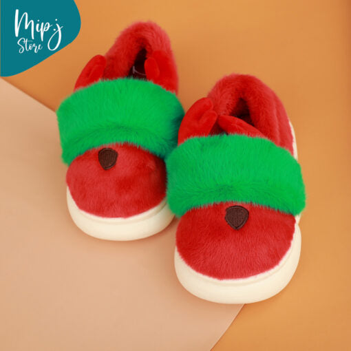 Animal Fur Shoes for kids