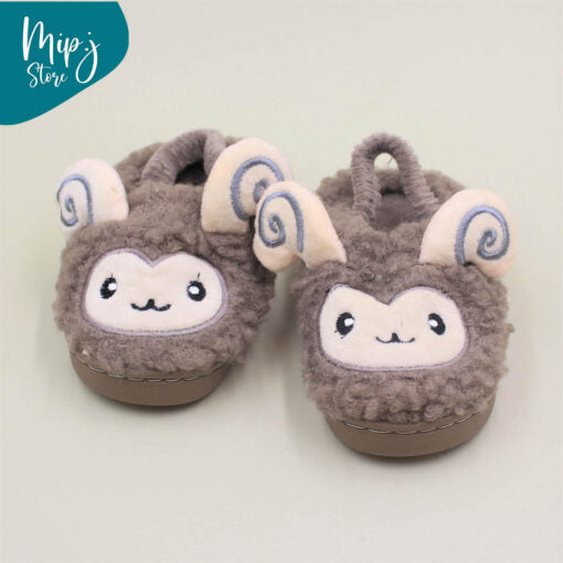 Furry Sheep Slippers