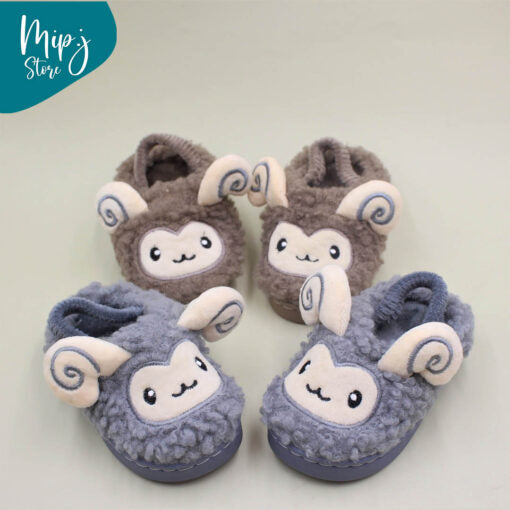 Furry Sheep Slippers