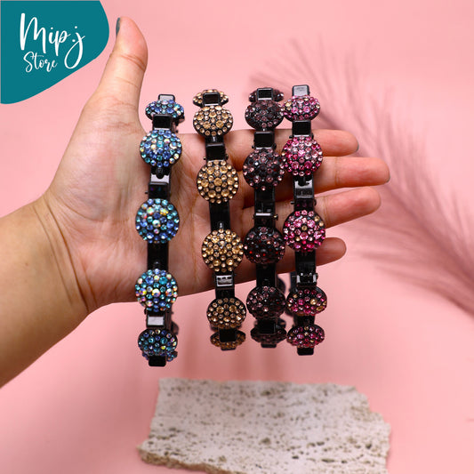 Sparkle Shine Claw Clip Hairband – For Little Girls