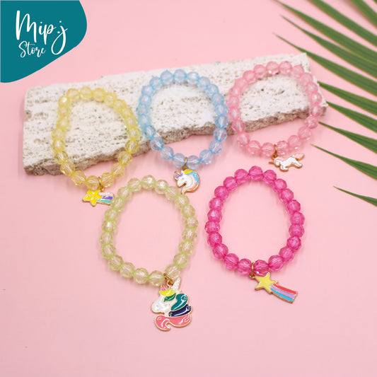 Unicorn World Bracelets for Kids and teens